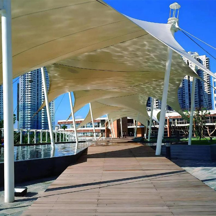 枞阳县膜结构景观棚