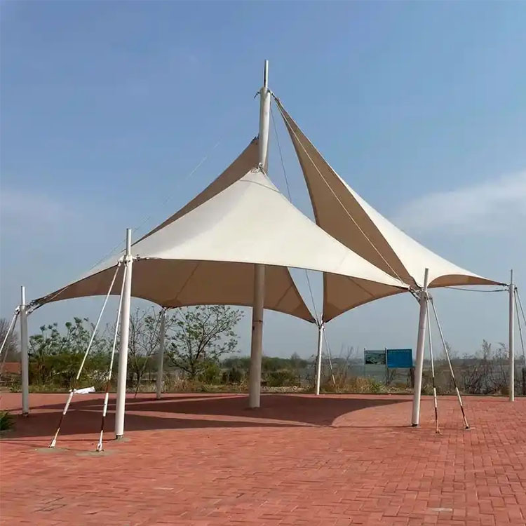 枞阳县膜结构景观棚