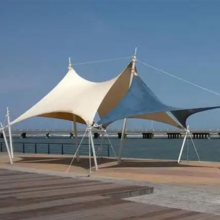 枞阳县膜结构景观棚