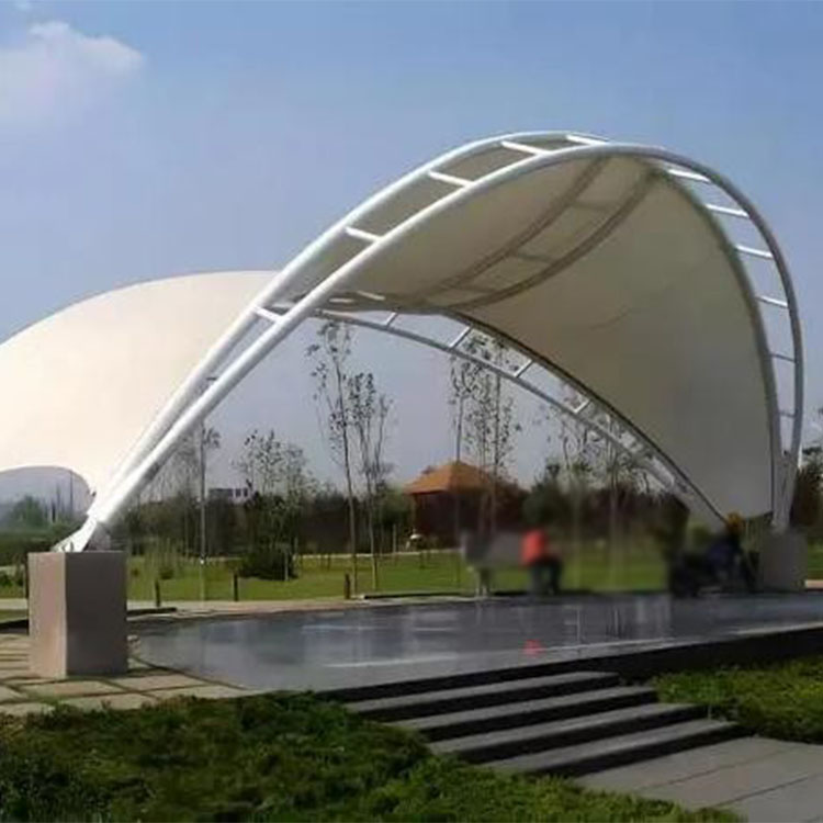 枞阳县膜结构景观棚