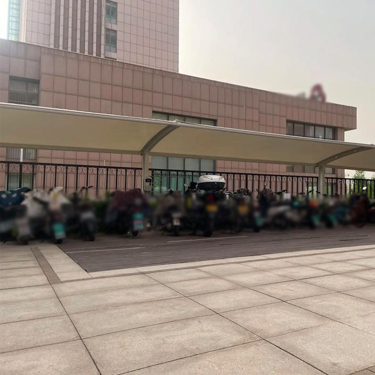 枞阳县膜结构电动车棚